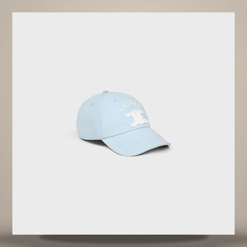 Celine Vivienne Cap - Light Cotton Gabardine Faded Blue AA0J14U25.GBN1 158500779 [P]