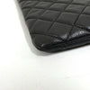 CHANEL キャビア クラシック ゴールド CC ロゴ クラッチバッグ ブラック 158501003 [P]