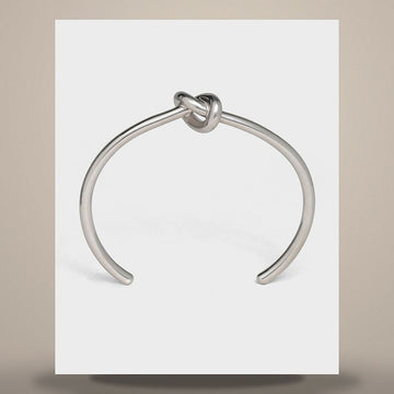 CELINE Noten Extragelbe Armband - Rhodium-Finish Messing Silber 46P466BRA.36SI 158501026 [P]