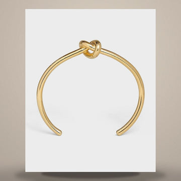 Celine Note Extra Thin Bracelet - Gold Finish Brass 46P466BRA.35OR 158501029 [P]