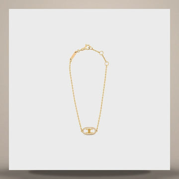 Celine My Own Triumph Diamond Bracelet - Yellow Gold & White Diamond 46Y146GYD.37YW 158501031 [P]