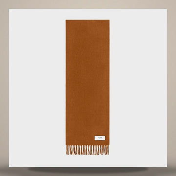 Celine Cashmere Scarf Camel AA0FP2K77.02CM 158501062 [P]