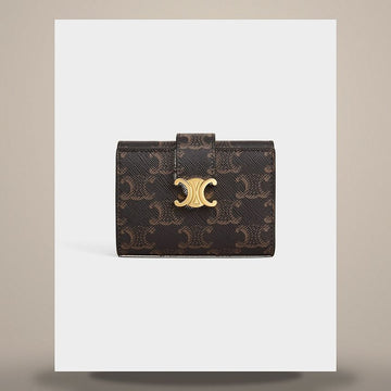 CELINE Nino Fine Strap Geldbörse - Trionphe Canvas 158501104 [P]