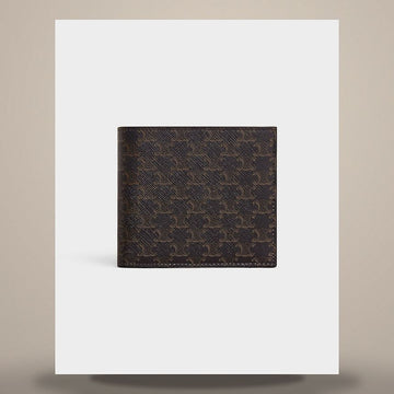 CELINE Bifold Geldbörse - Trionphe Canvas Schwarz 10C872BQB.38NO 158501136 [P]