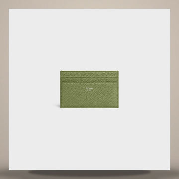 CELINE Kartenetui - Granit-Kalbsleder Lichtkhaki 10N763GTH.GJK0 158501222 [P]