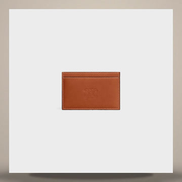 Celine Card Holder - Natural Calfskin with Triomphe Embossing 10B703FQ5.04LI 158501264 [P]