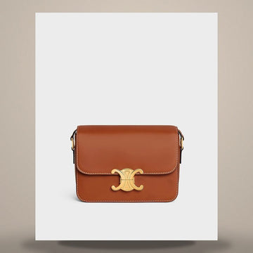 CELINE ティン・トリヨンフ・バッグ - ナチュラル・カーフスキン 158501368 [P]