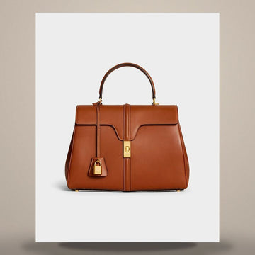 CELINE クラシック 16 バッグ - ナチュラルカーフスキン タン 187373BF9.03TN 158501544 [P]