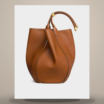 CELINE Große Drop Bucket Bag - weiches Supple Kalbsleder 158502012 [P]