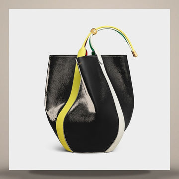 Celine Large Drop Bucket Bag - Soft Calfskin Multicolor L102H3J23.14ML 158502103 [P]
