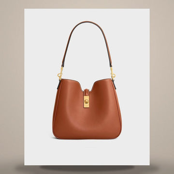 Celine Small Soft 16 Camille Bag - Soft Calfskin Tan 158502106 [P]