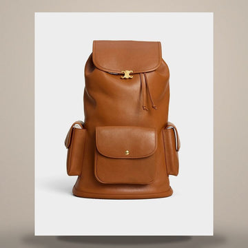 CELINE Big Backpack Soft Triumph - Softer Shiny Lambskin 158502141 [P]