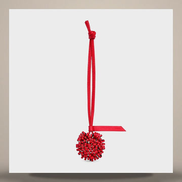 CELINE Dandelion Charm - weiches Lammleder Ultra Rot / Sira B105Q3749.GGX9 158502679 [P]