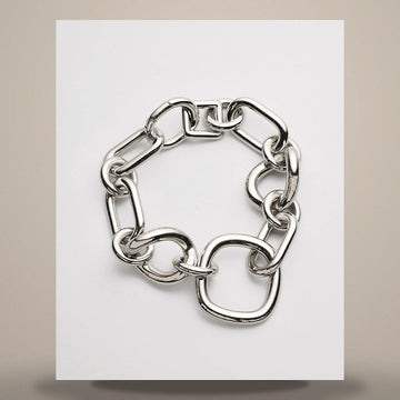Celine Modern Thin Gourmet - Rhodium Finish Brass Silver B102Y6BRA.36SI 158502704 [P]