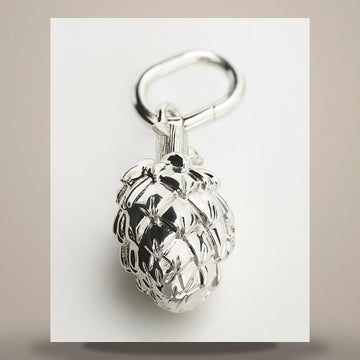 Celine Charming Artichoke - Rhodium Finish Brass Silver B10743F60.36SI 158502760 [P]