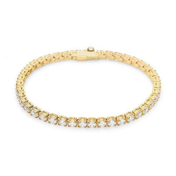 Swarovski MATRIX TENNIS Bracelet Gold Tone Women's Bracelet 5657664 64352216 [P]