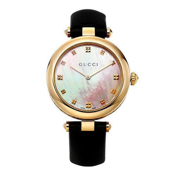 Gucci Watch YA141404 Mother of Pearl Dial Women's Leather Watch 157600245 [P]