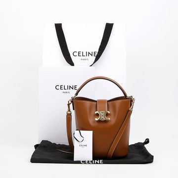 CELINE Klein Bucket Tote Schultertasche 158396660 [P]