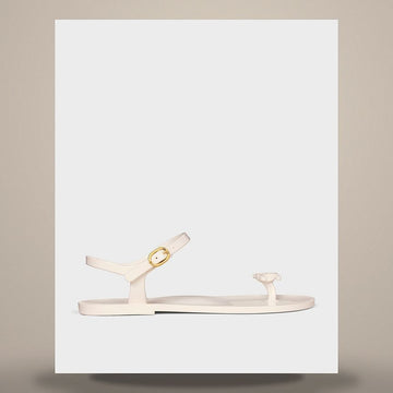 CELINE Jelly Bay Sandalen - Umweltfreundliches PVC Chalk 158503016 [P]