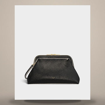 CELINE kleine Doktor Tasche - supple natürliche Kalbsleder schwarz L106N3R32.38NO 158503017 [P]