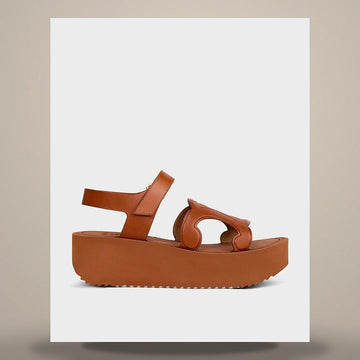 Celine Sunny Sandals - Vegetable Tanned Calfskin Tan 367635348C.04LU 158503042 [P]