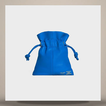 Celine Micro Crystal Pouch - Soft Lambskin Ultra Blue B101E2O21.07QH 158503061 [P]