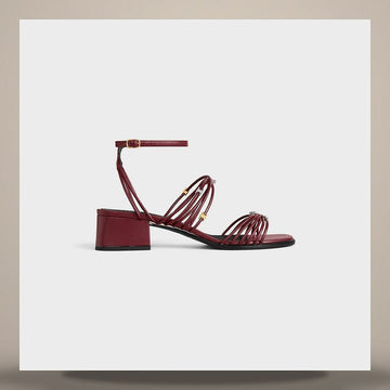 CELINE Klemans Heel Sandalen - Ziegenleder 158505997 [P]