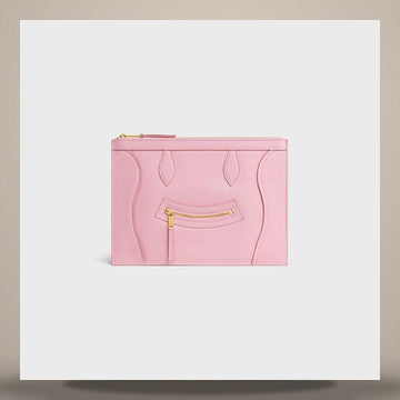 CELINE Medium Pouch - Glänzendes Kalbsleder Dreckig Pink L100D2N92.24DP 158503087 [P]