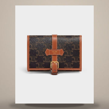 CELINE Schmuckbeutel - Trionphe Canvas & Kalbsleder 158503124 [P]