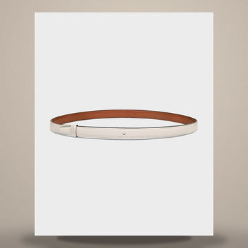 Celine Reversible Strap 18MM - Tanned / Rice B10A73APD.04NR 158503195 [P]