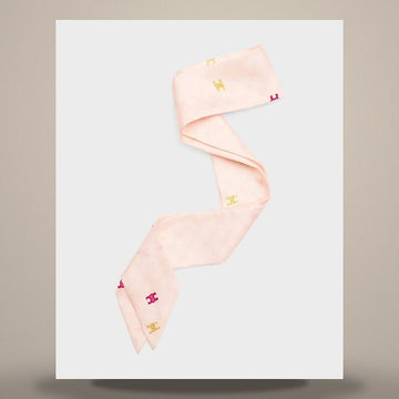 CELINE Lavalier - Seidentwill Rosa/Gold AA0A63L12.25XG 158503266 [P]