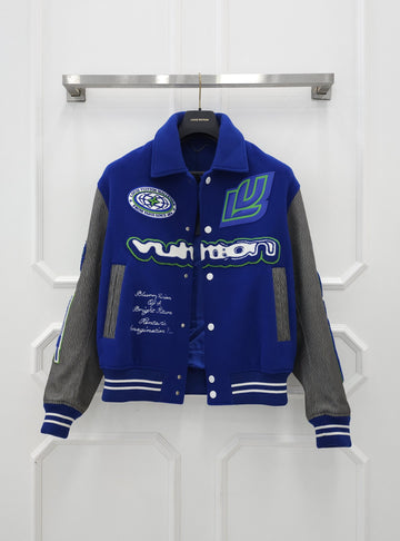 Louis Vuitton Embroidered Varsity Jacket 1ABZM5 52 158505030 [P]