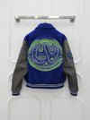 LOUIS VUITTON Bestickte Varsity Bomberjacke 52 1ABZM5 158505030 [P]