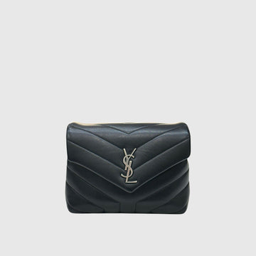 Saint Laurent Toy Lulu Shoulder Bag Black 678401 158505103 [P]