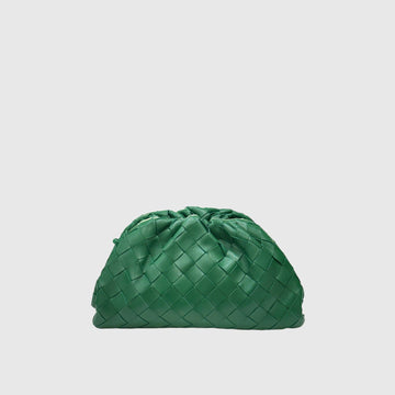 BOTTEGA VENETA Mini Pouch Maultasche grün 585852 158505158 [P]
