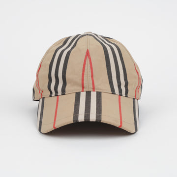 BURBERRY Vintage Check Stripe Baseball Cap 8094304 158334736 [P]