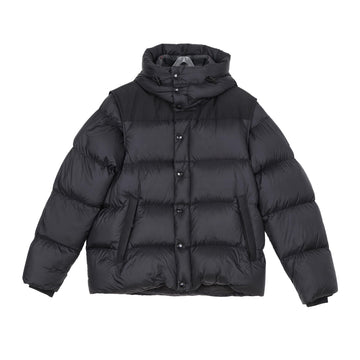 BURBERRY ディタッチャブルスリーブフードパファージャケットブラック 158336126 [P]