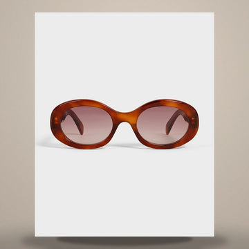 CELINE Triomphe 01 Sonnenbrille - Acetat Honig Havana 4S194CPLB.19HO 158505329 [P]