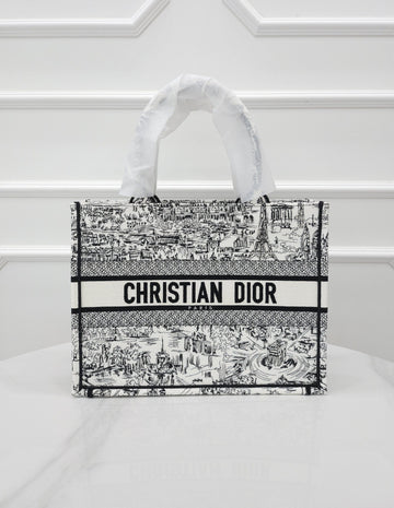 Dior Book Tote Medium Paris Allover M1296ZEGI 158505334 [P]