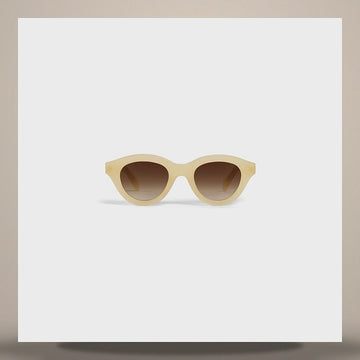 Celine Triomphe Mini 01 Sunglasses - Acetate Milky Light Orange 4S338CPLB.20ML 158505348 [P]