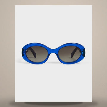 Celine Triomphe 01 Sunglasses - Acetate Royal Blue 4S194CPLB.00EB 158505349 [P]