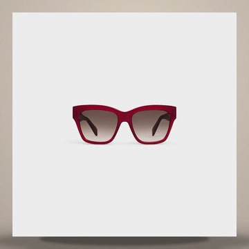 Celine Triomphe 09 Sunglasses - Acetate Milky Burgundy 4S253CPLB.28BP 158505358 [P]