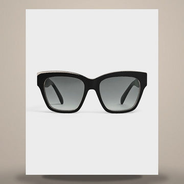 Celine Triomphe 09 Sunglasses - Acetate Black 4S253CPLB.38NO 158505373 [P]