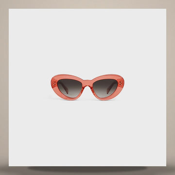Celine Butterfly S320 Sunglasses - Acetate Transparent Coral 4S320CPLB.32TC 158505377 [P]