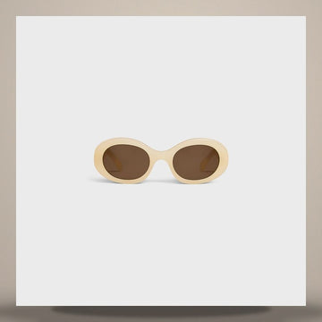 Celine Triomphe 01 Sunglasses - Acetate Milky Light Orange 4S194CPLB.20ML 158505385 [P]