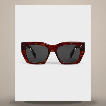 CELINE Cat Eye S342 Sonnenbrille - Acetat Rot Havana 4S342CPLB.19TR 158505396 [P]