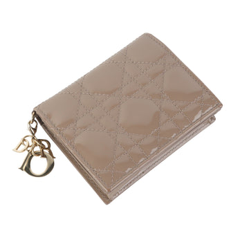 Dior Patent Cannage Compact Wallet 37536Y 158505468 [P]