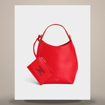 CELINE Kleine Hobo - weiches Suppl-Kalbsleder L10133Q71.27AG 158505549 [P]
