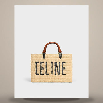 Celine Pannière - Raffia & Calfskin Natural / Tan L107U4I37.02NT 158505559 [P]