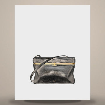 Celine Thin Triomphe Frame - Lizard Black L105X4J98.38NO 158505570 [P]